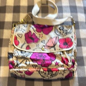 Coach Kyra Floral Print Messenger Bag